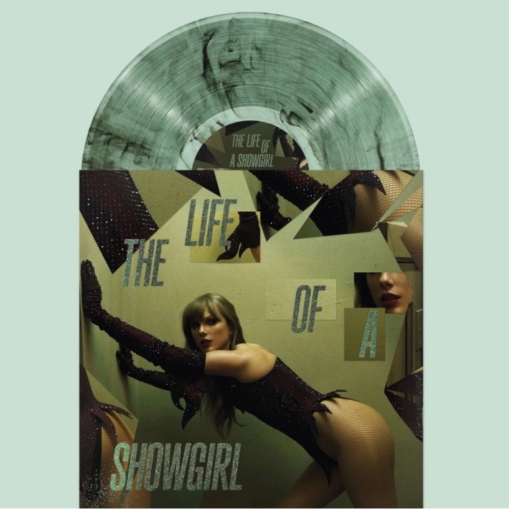 Life of a showgirl shiny bug edition wintergreen & onyx Taylor Swift Vinyl